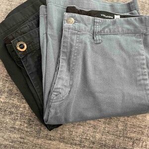 2 pairs of Volcom Mens shorts